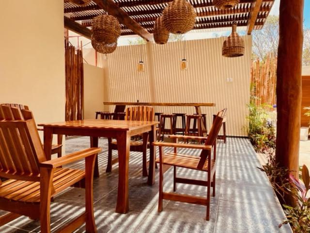Hotel Manglar Suites Mahahual Eksteriør bilde